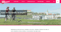 Desktop Screenshot of bikebratislava.sk